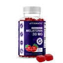 Vitamatic Sugar Free Melatonin 30 mg per Gummy - 60 Servírovanie - 60 Vegetariánske Gummies - Non-Habit forming Supplement (60 Počet (Pack of 1))
