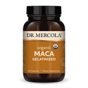 Dr. Mercola Organic Maca Želatínovaná Diéta Supplement, 30 Servis (60 kapsúl), Non GMO, Gluten Free, Soy Free, USDA Organic