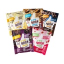 FlavCity All in one Protein Shake Powder Pakets - On the Go Meal Alternative + 25g Protein & 10g Collagen, Made with Organic Reishi & Cordyceps Huby - No Added Sugars, Odroda 10 Balenie