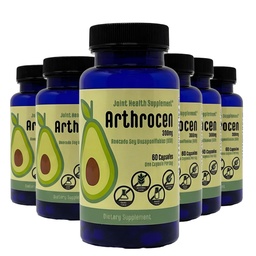 Joint Health Supplement, 300Mg Avocado Soy unsaponifiable, non-GMO, Mliečne bez, Gluten Free & Shellfish Free, 60 Day Supply, One Capsule per day (12 mesiacov)