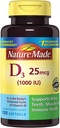 Príroda Made Vit D-3 1000Iu, 100 CT (Pack of 3)
