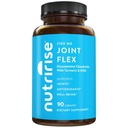 NutriRise Glukozamín Chondroitín Quercetin & MSM s Turmeric Curcumin 2100 mg Triple Sila Joint Suplement for Women & Muži s Boswellia & Hypromelain, Gluten Free, Non GMO, 90 Count