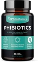 PhiNaturals High Potency Probiotiká 10 kmeňov 30 miliárd CFUs [30 vegánskych kapsúl] od Ženy a muži Digestive Gut Health - Lactobacillus Acidophilus Salivarius Rhamnosus Bifidobacterium Probioticos