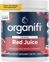 Organizátor Red Juice - energetický prášok znižuje popoludňajšie výkaly a boosts trávenie a imunitný systém, 30 slúži