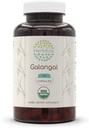 HerbEra Galangal 120 kapsúl, 500 mg, USDA Organic Galangal (Alpinia Galangal) Sušený koreň (120 kapsúl)