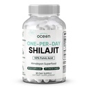 Organické Ocean One-Per-Day Shilajit pre mužov a ženy - Prírodné Shilajit Supplement pre Vek-Umieranie, Bone Strength, Hormone Support a ďalšie - 30 Shilajit Kapsule