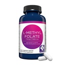 MD Life L-metylfolát 7,5 mg doplnok - Profesionálny-stupeň aktívny L metylfolát doplnok - 30 kapsuly - L-metylfolát 7,5 mg - maximálna potencia MTHFR W/ esenciálne aminokyseliny