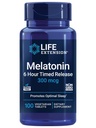 Life Extension DHEA 25 mg a Melatonin 6 Hour Time Release 300mcg - 100 kapsúl a 100 tabliet