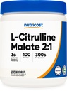 Nutricost L-citrulínmalát (2:1) Prášok (300 gramov)