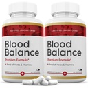 Spravodlivé laboratóriá (2 balenia Blood Balance Advanced Formula 620MG Supplement pilulky 120 kapsuly