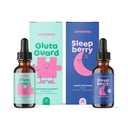 JoySpring SleepBerry Tekutý melatonín pre deti a Glutatión Tekutina pre deti