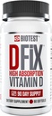 Biotest D Fix - 5000 IU s vysokou absorpciou vitamínu D3, 90 porcií - 90 softgelov