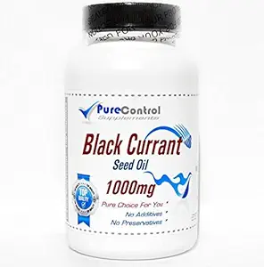 Black Currant Seed Oil 1000mg / / 180 Kapsule / / Pure / / podľa PureControl Doplnky