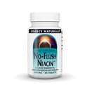 Zdroj Naturals No-Flush Niacin, B-3 for Energy and Cardiovaskulárne zdravie* - 500 mg - 60 Vegetariánskych tabliet