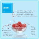 Consult Health Regenerol - Multivitamín Retinol Gummy - Anti-Aging vitamín A doplnok - žiariace, mladistvé a jasné kože silné vlasy a nechty - vitamín B6, B12, C,D3, kyselina listová, zinok - 60 Gummies