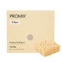 ProMix Nutrition Protein Puff Bary, 12-Pack - Madagaskar Vanilla - Marshmallow Crispy Treat - Great Ochutnávka a zdravie na Go Snack - High Protein & Low Calorie - Non-GMO & Free From Gluten, Soy, & Corn.