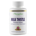 Paradise Herbs Milk Thitle, Active Whole Spectrum Extract, Vegan, Non GMO, Gluten Free, 60 Vegetariánske kapsuly