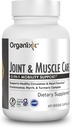 Organixx Organic & Muscle Care Organic Turmeric Supplement, 3-in-1 Frankincense, Turmerica a Myrrh Joint Health & Joint Suplement Body Care Capsules, Supports Opuch, Tension, 60 Kapsule