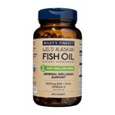 Wiley's Finest Wild Aljašský rybí olej ľahko prehltnúť Minis - Omega-3 rybí olej doplnok pre dospelých a deti - Double-Strength 630mg EPA a DHA Natural Supplement - 240 Mini Softgels (120 Servings)