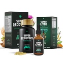 Super zotavenie & Super Pečeň Bundle - Všetky prírodné pečeň čistenie Detox a oprava