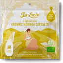 Go-Lacta® 100% Organic Moringa Kapsule pre Dojčenie Moms - 60 Kapsule - Pure Premium Postnatal Vitamíny - Dojčenie Doplnky pre zvýšenie ponuky mlieka - Popôrodné Vitamíny pre ženy