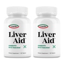 LIVERITE Liver Aid 2-Pack 120 Tablety (celkovo 240ct) podporuje zdravé funkcie pečene, fyzickej energie a vitality.
