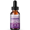 1 balenie Glukozamín Chondroitín MSM Liquid Drops, Extra sila Joint Suplement for Adults Muži a ženy, Quercetin Boswelia, Hypromelain, Antioxidant Immune Support (2 Fl oz)