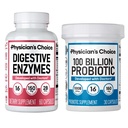CHOICE lekára 100 miliárd + Tráviaci enzým 60kt Bundle - Advanced Gut Health Support