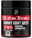 7 in-1 Ultra Test Support with Tribulus Terrestris Horny Koza Weed L-Arginine Maca Root Tongkat Ali Repeat Root - Energy Workout Muscle Strength Podpora 120 Kapsule