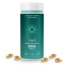 Iwi DHA Omega-3, 60 Softgels (30 Servings), Rastlinné Algae Omega 3, Mozog, oči a nervový systém Podpora Dietary Supplement, Krill & Fish Oil Alternative, No Fishy Dochute