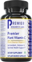 Premier Research Labs Vitamín C Supplement - Prírodný vitamín C, celý potravinársky vitamín C, Essential C Complex, Pure with Bioflavonoidy & Organic Ingredients - 60 Vegetariánske kapsule