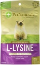 Pet Naturals of Vermont L-Lysine 60 Fun-Shaped Chews pre mačky - 2 balenia