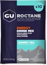 GU Energy Roktán Ultra Endurance Energy Drink Mix, Vegan, Gluten-Free, Kosher, a Dairy-Free n-the-Go Energy for Any Workout, 10 Single-Serving Pakets, Summit čaj
