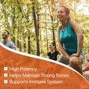 Teraz potraviny Vitamín D3 (cholekalciferol) - 5,000 IU, 360 Softgels - High Potency Bone Health and Imunity Suplement, Mood Booster - Halal, Košer - 360 Počet (Pack of 1)