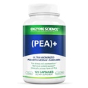 Enzyme Science Pea + Turmeric Curcumin Supplement for Fyziological Support Helps Support Nervisive, Immune, & Musculary Systems - 120 Kapsule