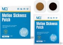 MQ 42ct Motion Disease Patches Non Drowsy, More Choroby Patches for Cruise Travel Essentials, Waterproof Patch Behind Ear for Car Airplane Altitude Disease, Long Last 72H
