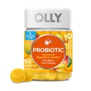 OLLY Probiotické Gummy, Immune and Dagective Support, 1 miliarda CFU, Chewable Probiotic Supplement, Mango, 25 day Supply - 50