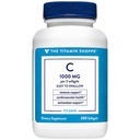 Vitamín Shoppe Vitamín C 1 000MG, ľahko prehltnúť, Antioxidant, ktorý podporuje imunitné a kardiovaskulárne zdravie (300 Softgels)