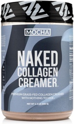 Nahá kolagén Mocha káva krémer - Kolagén Creamer pre kávu - bez mliečnej, bezlepkové, bez GMO - podpora vlasov, kože, a nechtov - 40 Servisov