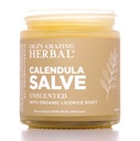 Calendula Salve, Calendula Cream, Drawing Salve, Calendula Ointment, Ora's Amazing Herbal, Coconut Free Salve vyrobené z organickej Calenduly a Licorice Root, 4 oz
