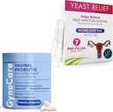 Komplexné Feminine Health Bundle: Vaginálne probiotické kapsule + Antimykotické predplnené aplikátory 