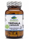 Pure Mountain Botanicals Triphala Kapsule 90 Kosher Vegan Caps Teraz s 500mg Organická zmes indického ovocia Amla