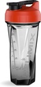 HELIMIX 2.0 Vortex Blender Shaker fľaša, 29 Fluid Ounces, Plastové, Bez Shaking Príslušenstvo Potrebné, Odor Resistant, Netesný dôkaz, Odolný, Ľahko sa čistí, Pevné slučky pre dopravu