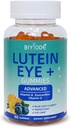 Lutein Gummies: Podpora Očné zdravie Lutein Vitamíny Zeaxantín Doplnky pre dospelých Vision Care a Macular Podpora 60 Gummies 30 Day Supply