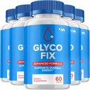 (5 balenia) Glyco Fix zdravý vitamín podpora doplnok, Gluco Fix kapsule - Advanced Formula Gluco Fix, Glyco Fix Maximum Strength Reviews, 300 Kapsule