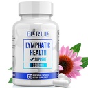 Lymfatická podpora Supplement, Lymfatické Drainage Supplements with Dandelion, Burdock, Echinacea, Citrón a viac, Lymfový systém Podpora pre mužov a ženy 