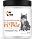 FELO LYSINE - L-Lysine Powder for Cats 300 mg (Thomas Pet Earlier), 12 oz