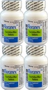 Floranex Probiotic 2 Million CFU, Lactobacillus Acidophilus for Colon Digestive Health, Generic for Lactinex, Firma Stabilné bez chladničky, 50 tabliet na fľašu, 4-packa