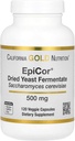 California Gold Nutrition Epicor®, sušené kvasinky, 500 mg, 120 Veggie Capsules