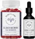 Staršie plody Tinktúra a bazové Gummy - Predtým RD prírodné - Imunitná podpora doplnok pre dospelých a deti - 2 Oz kvapky a 60ct Gummies